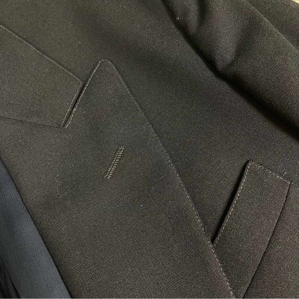 Black double breasted blazer size 36R mens - Picture 4 of 9